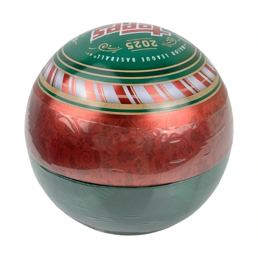 2025 Topps Holiday MLB Baseball Collector Tin Set NEW & SEALED